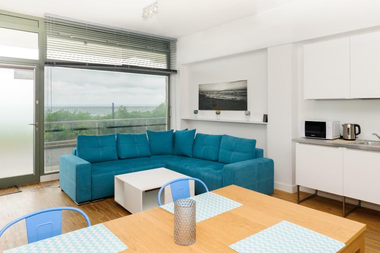 Apartament Blue I Grey Na Klifie Ustronie Morskie Eksteriør bilde